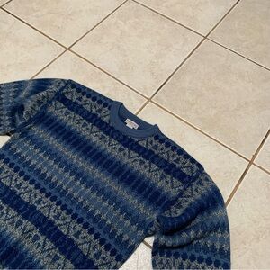Windridge Men's Knit Sweater Crewneck Size M Made In Korea